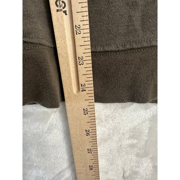 Natural Life Brown Be Happy Top M Womens Pockets Sweatshirt - Picture 7 of 7